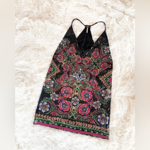 Free People Pattern Sequin dress - Picture 4 of 4